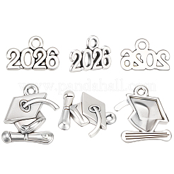 100pcs 2 Arten Legierungsanhänger&nbsp;FIND-SC0021-89AS