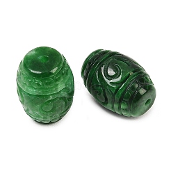 Натуральные бирманские нефритовые бусины&nbsp;G-D364-09A