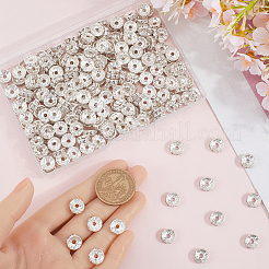 300 шт. Латунные бусины со стразами RB-SP0001-02