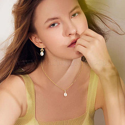 Подвески из натурального культивированного пресноводного жемчуга PALLOY-TAC0178