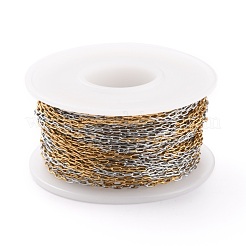 Двухцветные цепочки из нержавеющей стали 304 CHS-B001-11A