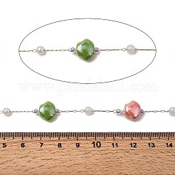 Фарфоровые цепочки ручной работы в форме ракушек CHS-L032-03G