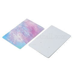 Карточки для демонстрации ювелирных изделий из картона и бумаги горячего тиснения CDIS-FS0001-11