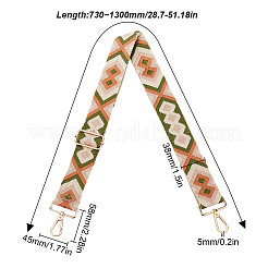 Регулируемые лямки сумки из поликоттона в этническом стиле AJEW-WH0270-108