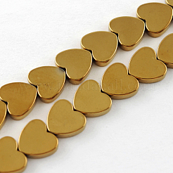 Chapelets de perles en hématite synthétique sans magnétiques&nbsp;G-Q883-6x6mm-4