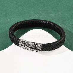 Браслеты из микрофибры для мужчин и женщин BJEW-H631-03AS-01