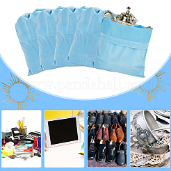 Прямоугольные бархатные мешочки на шнурке TP-WH0009-05B