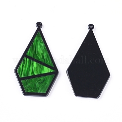 Gros pendentifs en acétate de cellulose (résine)&nbsp;KY-X0008-12C