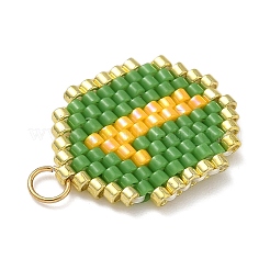 Подвески из бисера номер 0~9&nbsp;PALLOY-MZ00907