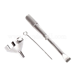 Colliers urnes en acier inoxydable avec pendentif hibou&nbsp;PW-WGD5347-01