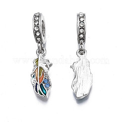 Подвеска из эмалированного сплава с покрытием из сплава в европейском стиле MPDL-N039-041