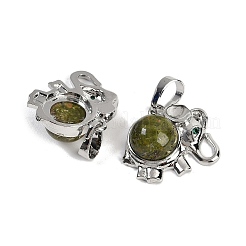 Природные подвески Unakite&nbsp;G-I374-A-P16