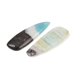 Подвески из натуральных цветов амазонита&nbsp;G-K381-26