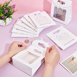 Прямоугольные подарочные пакеты из крафт-бумаги&nbsp;ABAG-WH0038-27B-02