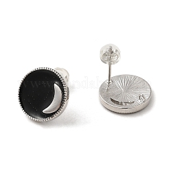 Серьги-гвоздики из настоящего латуни KK-L180-119B-P