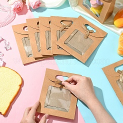 12 шт. пустые пакеты из крафт-бумаги ABAG-YW0001-11