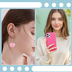 Светящиеся прозрачные акриловые бусины&nbsp;LACR-TA0001-07E