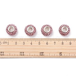 Perline europei Rhinestone del grado A&nbsp;X-CPDL-H001-9