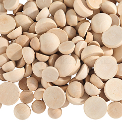 200шт необработанные кабошоны из натурального дерева WOOD-SP0001-56