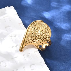 Кольцо-манжета из нержавеющей стали 304 для женщин&nbsp;RJEW-A053-06G-06