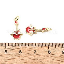 Латунь эмаль подвески&nbsp;KK-L237-011G