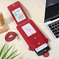 Сумки через плечо из искусственной кожи AJEW-WH20020-059A