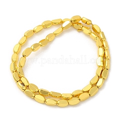 Стеклянные бусины с гальваническим покрытием &nbsp;EGLA-P053-01A-FP