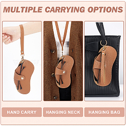 Футляры для очков из искусственной кожи AJEW-WH0248-241E