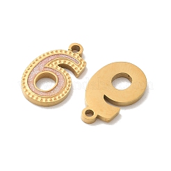 Подвески из нержавеющей стали 304 с эмалью STAS-I351-20G-6