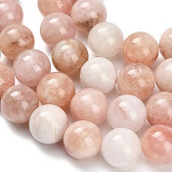 Natürliche rosa Morganit Perlen Stränge&nbsp;G-H335-B01-16mm