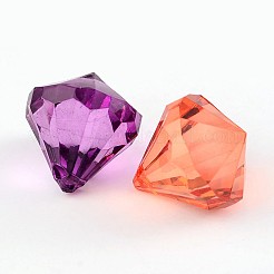 Прозрачные акриловые подвески для штор DB28X31MM