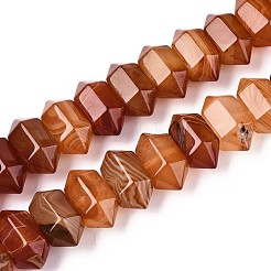 Натуральный красный агат бисер нитей G-T142-59