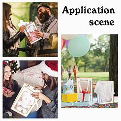 Прямоугольные бумажные пакеты&nbsp;LS-CARB-WH00012-02B