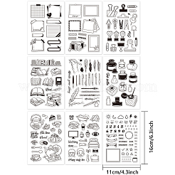 Акриловые штампы DIY-GL0001-27