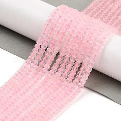 Природного розового кварца нитей бисера&nbsp;G-K376-B03-02