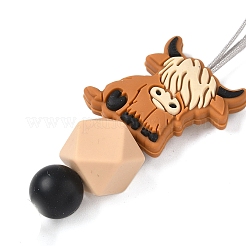 Силиконовый ремешок из бусин&nbsp;NJEW-SW00040-02