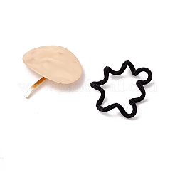 Железные заколки для волос OHAR-M041-01G