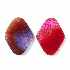 Природные подвески агат треск&nbsp;G-B030-07