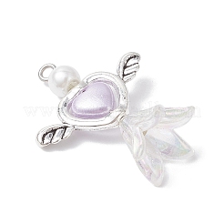 Подвески из акрила и сплава в тибетском стиле&nbsp;PALLOY-JF04327