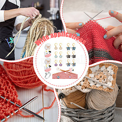 Schaf-DIY-Strickwerkzeug-Sets&nbsp;HJEW-NB00090