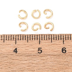 Messing Open Ringe springen&nbsp;KK-G604-08G-15