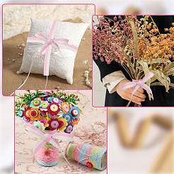 Двухцветные поликоттоновые ленты&nbsp;SRIB-WH20020-051C