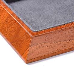 Vassoio di visualizzazione dei braccialetti dei gioielli di pesentation quadrato in legno&nbsp;ODIS-P008-18A
