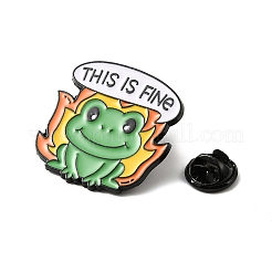 Тонкая эмалевая булавка JEWB-K018-30A-EB