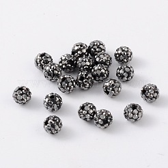 Klasse A Strass pflastern Disco-Kugel-Perlen&nbsp;RB-Q101-2