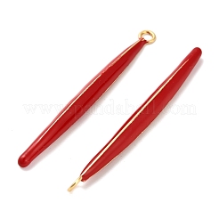 Латунная эмаль большие подвески&nbsp;KK-L229-008G-02