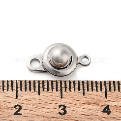 Застежки-кнопки из нержавеющей стали 201 STAS-K212-01P-01