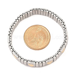 Растягивающиеся браслеты из нержавеющей стали 304&nbsp;BJEW-U015-03G-01