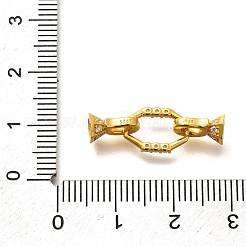 925 серебряная застежка с микропаве из прозрачного кубического циркония STER-B006-07G