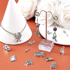 150шт 15 стильные подвески из сплава в тибетском стиле на День учителя TIBE-FH0001-14